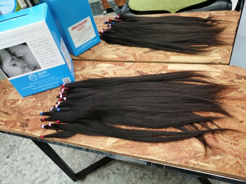 ヘアドネーションはじめて